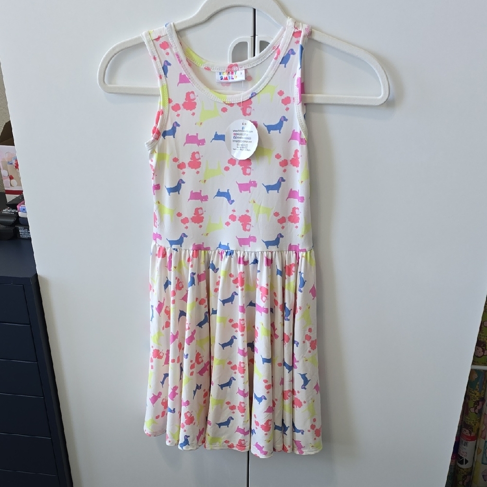 Dot Dot Smile White Cream Halter Sundress Casual